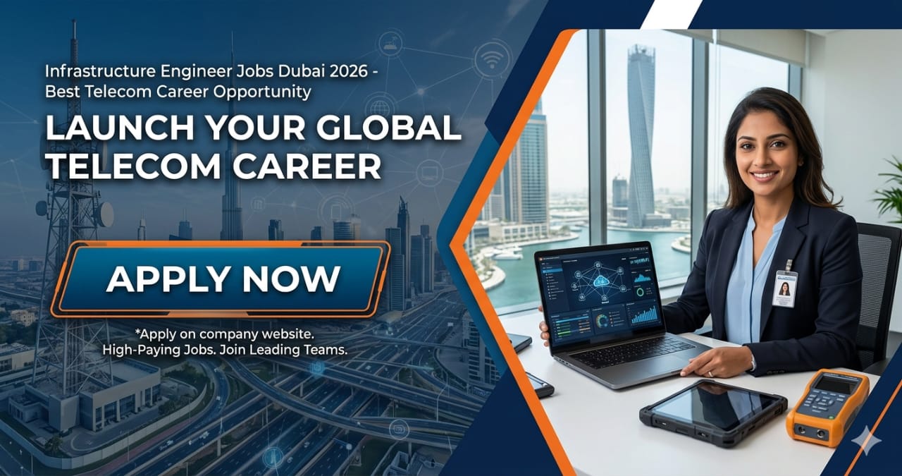 High-Paying Infrastructure Engineer Jobs Dubai 2026 – Best Telecom Career Opportunity