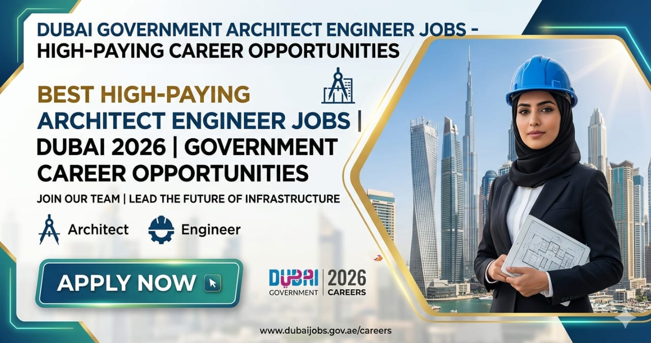 Best High-Paying Architect Engineer Jobs Dubai 2026 – Government Career Opportunity