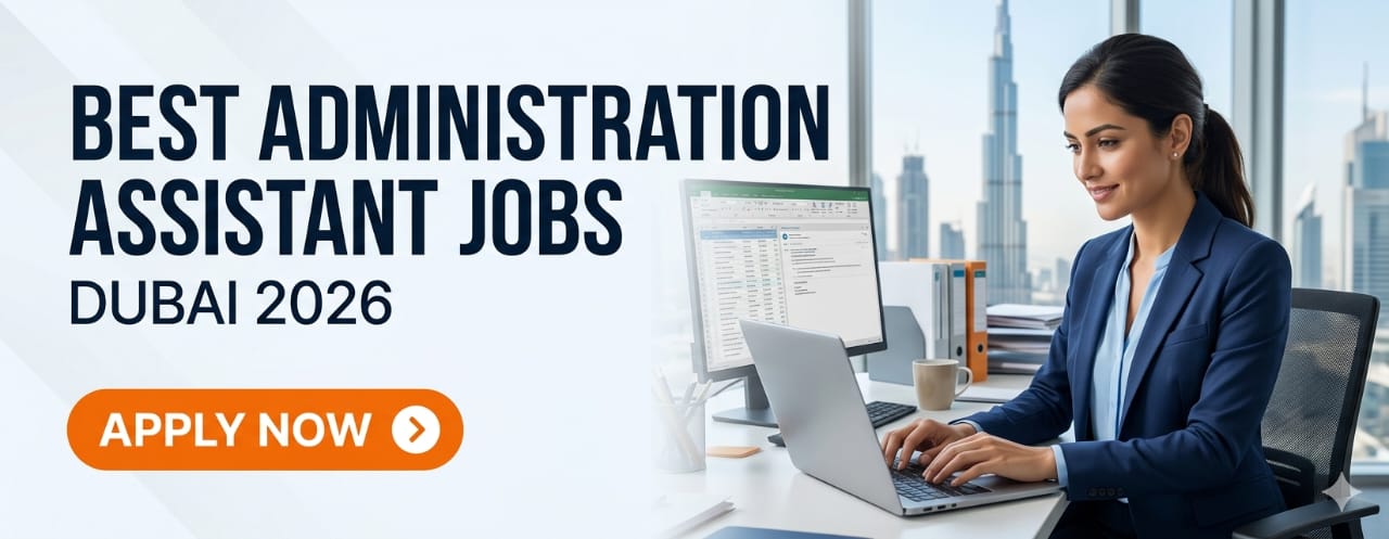 Best Administration Assistant Jobs Dubai 2026 – Apply Now