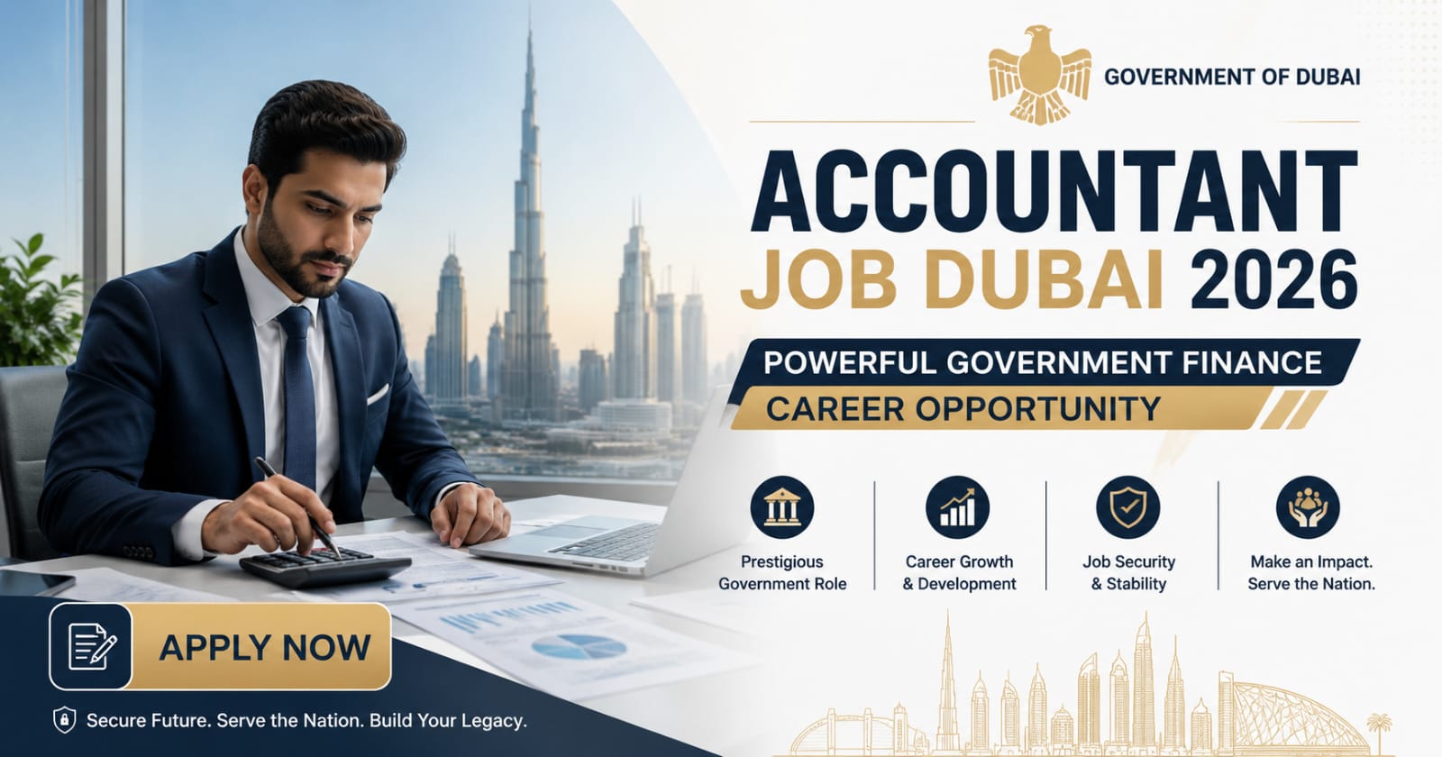 Best Accountant Jobs Dubai 2026 | Powerful UAE Government Finance Opportunity