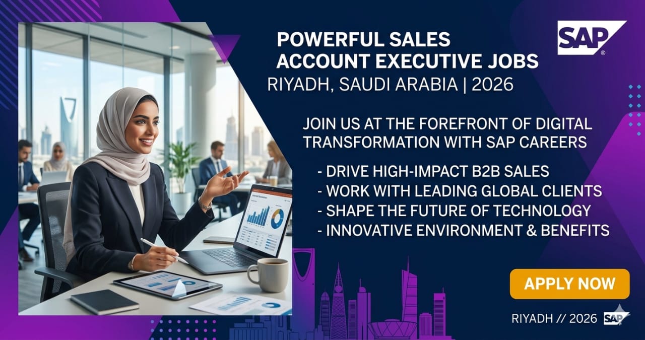 Powerful Senior Sales Account Executive Jobs Riyadh 2026 | SAP Careers