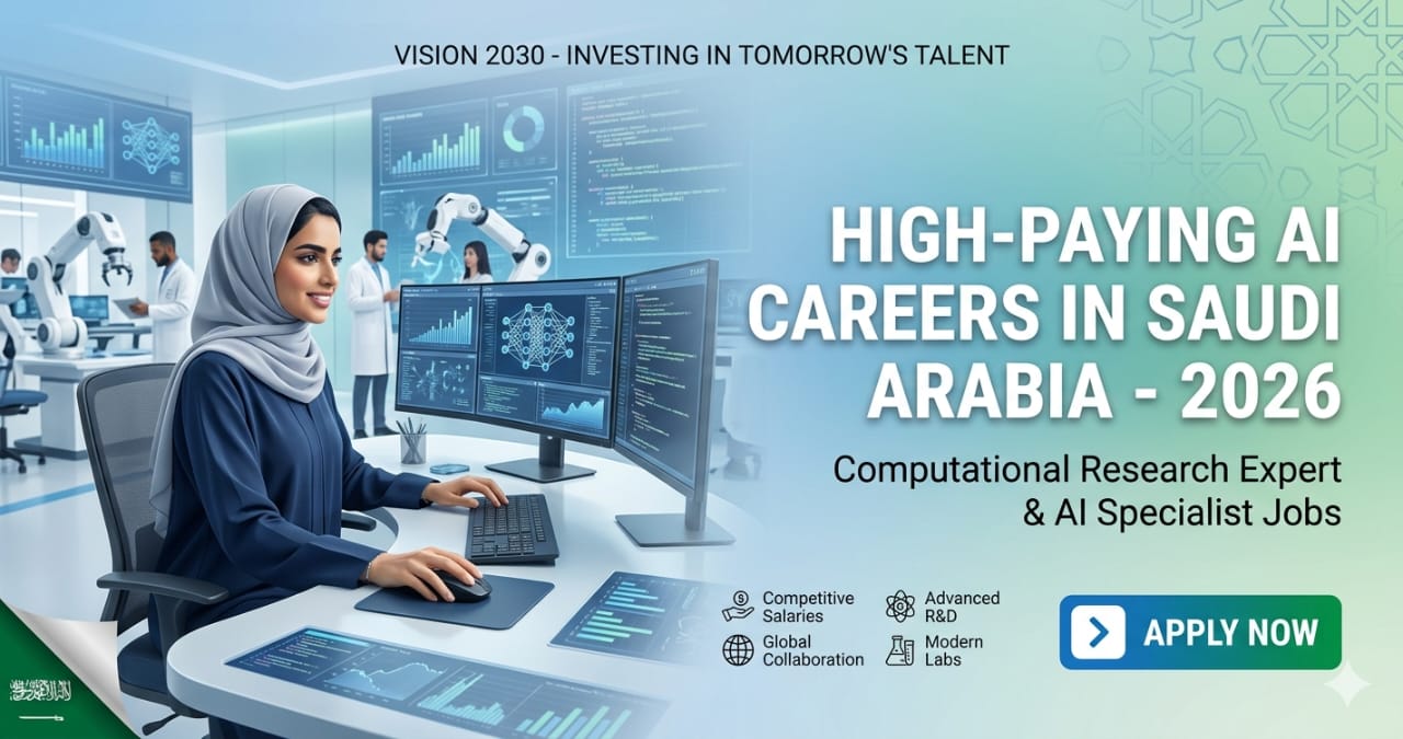 Outstanding Computational Research Expert AI Specialist Jobs Saudi Arabia 2026 | Elite AI Opportunities