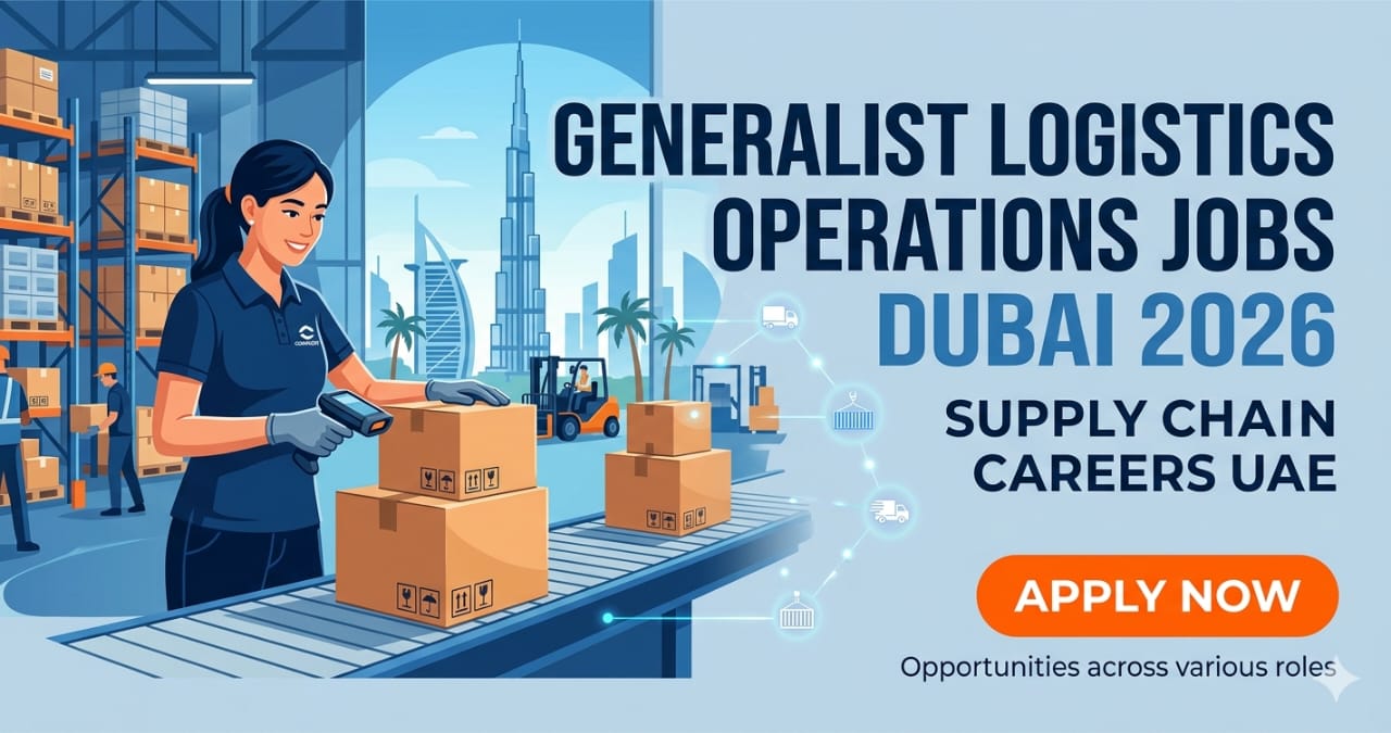 Ultimate Generalist Logistics Operations Jobs Dubai 2026 | Amazing Supply Chain Careers UAE