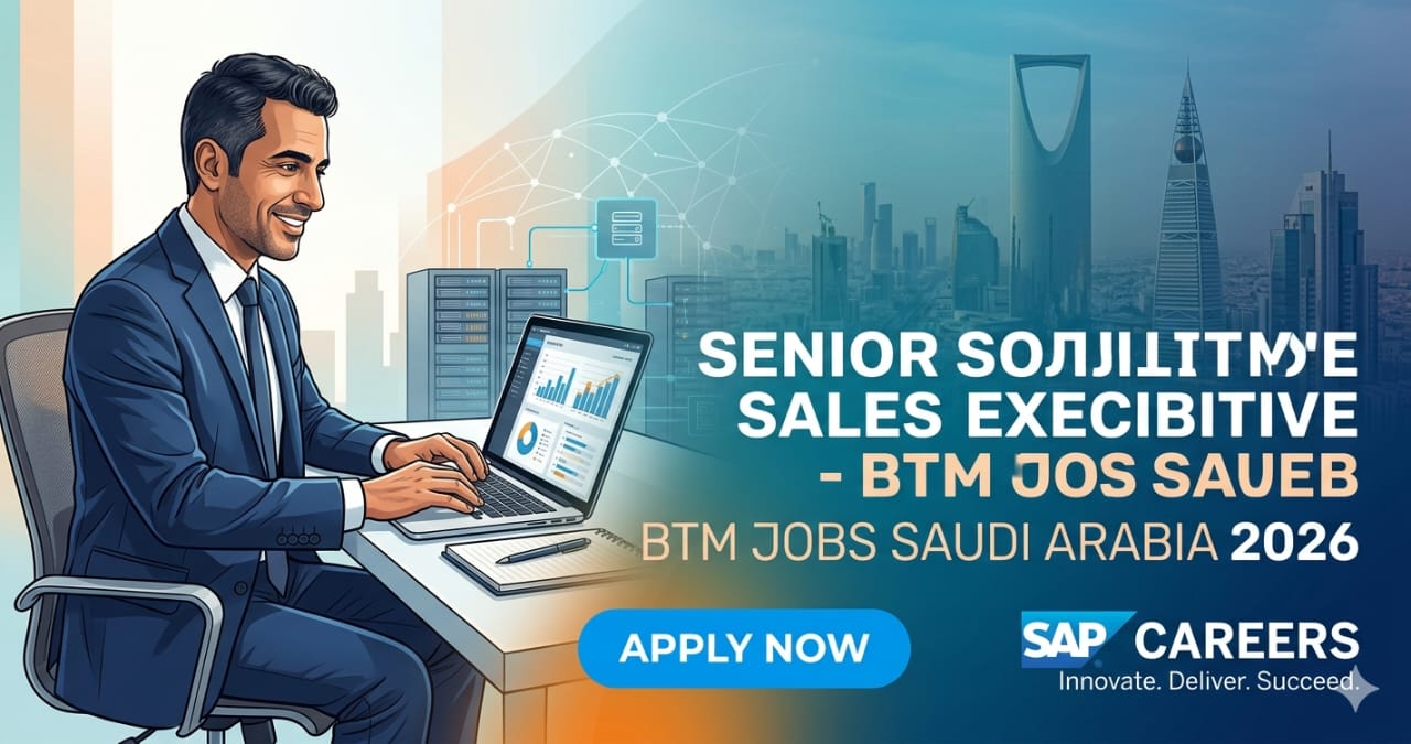 Best Senior Solution Sales Executive BTM Jobs Saudi Arabia 2026 | SAP Careers