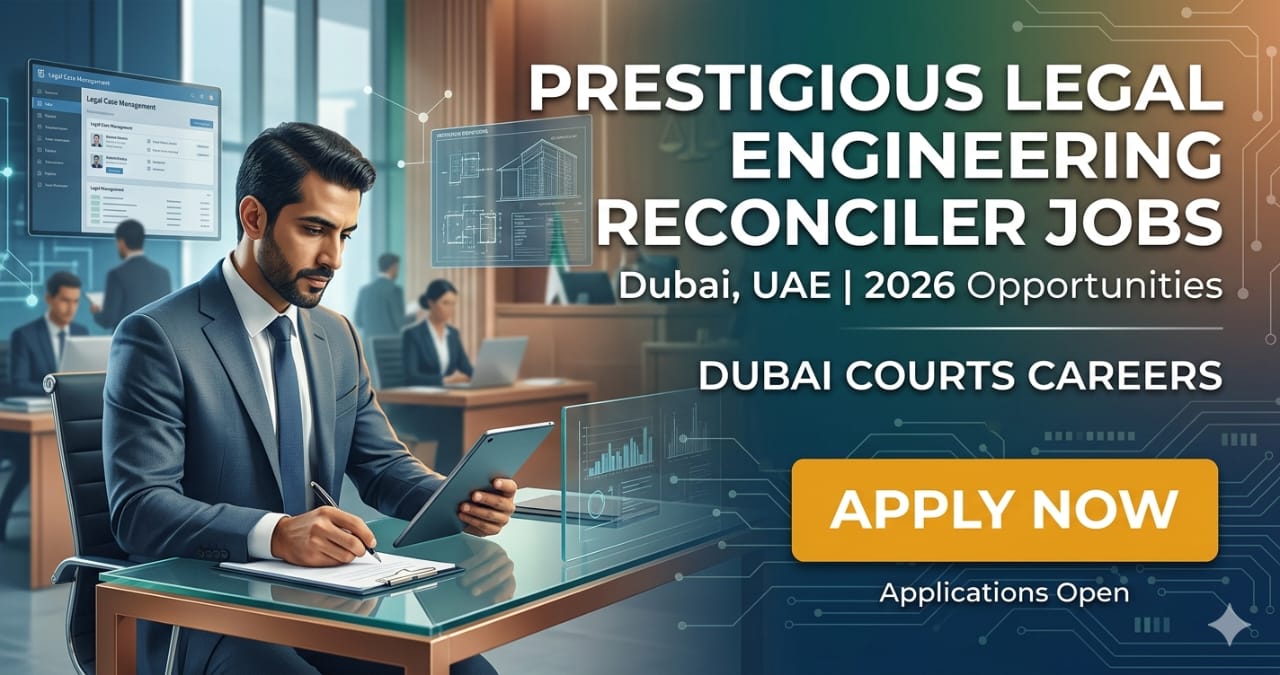 Ultimate Legal Engineering Reconciler Jobs Dubai UAE 2026 | Dubai Courts Careers