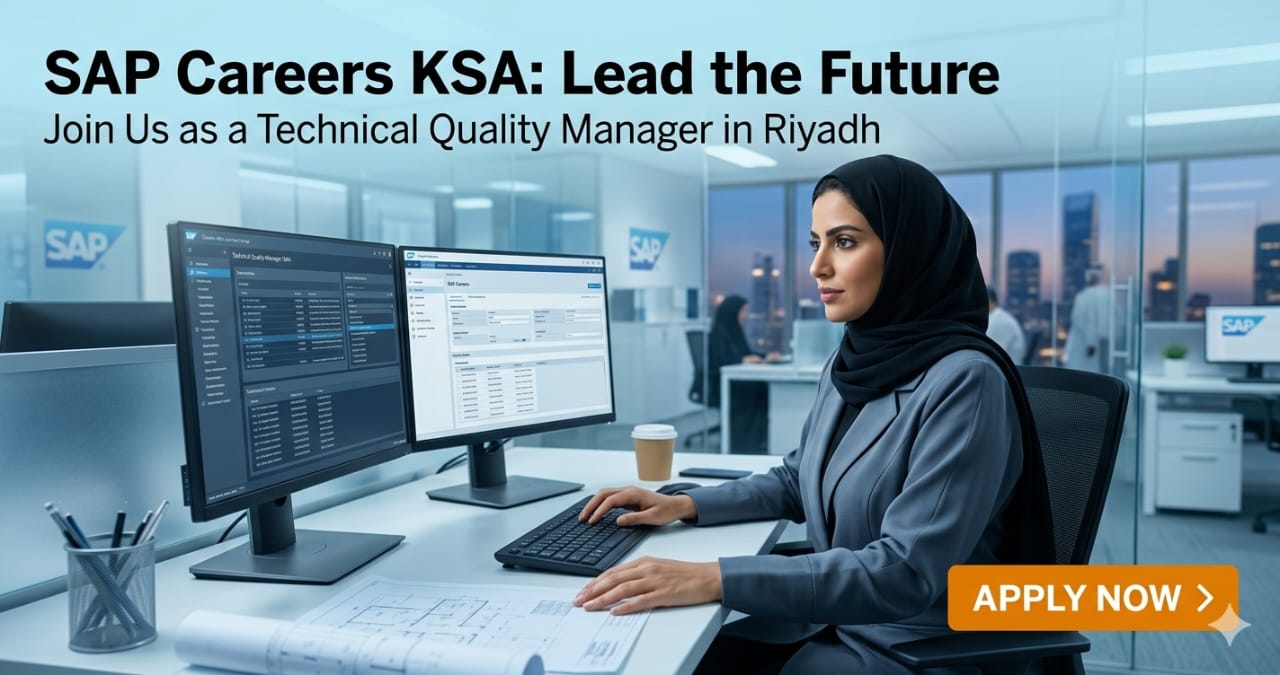 Powerful Technical Quality Manager Saudi Arabia 2026 | SAP Careers KSA