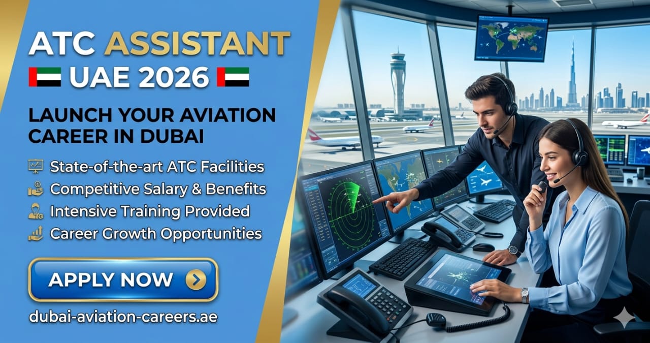 ATC Assistant UAE 2026 | Dubai Aviation Careers