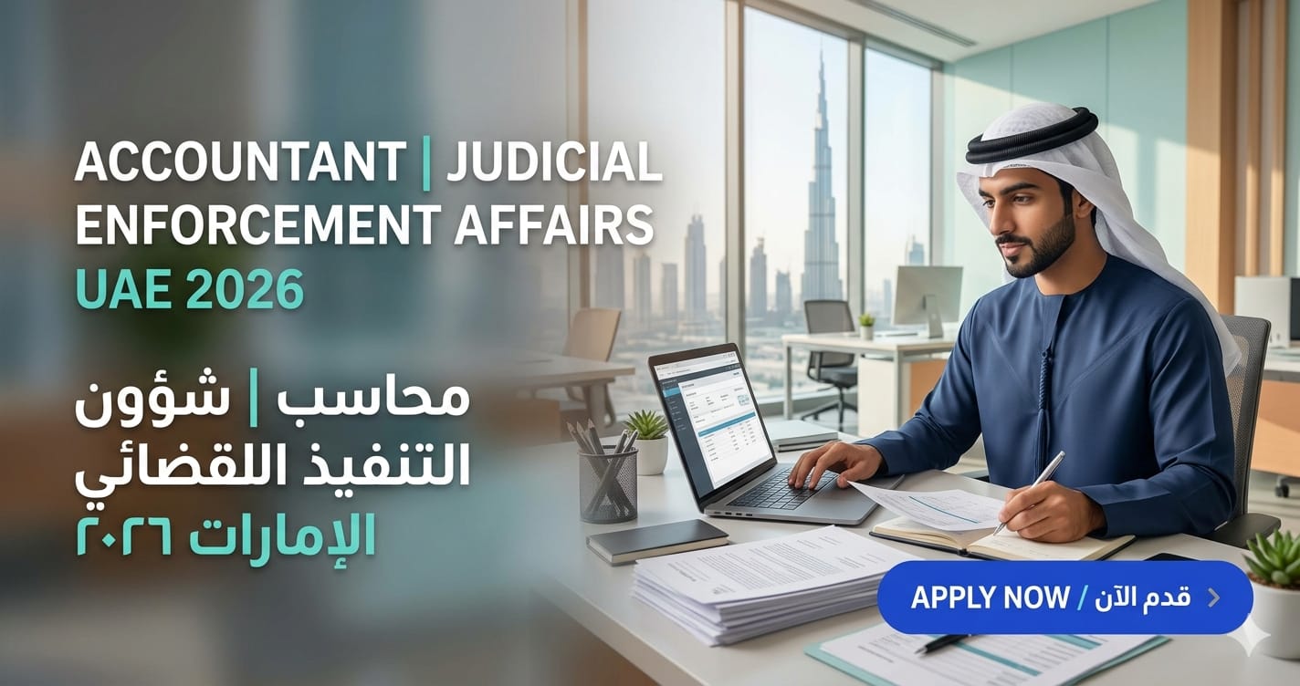 Outstanding Accountant Judicial Enforcement Affairs UAE 2026 | Dubai Government Careers