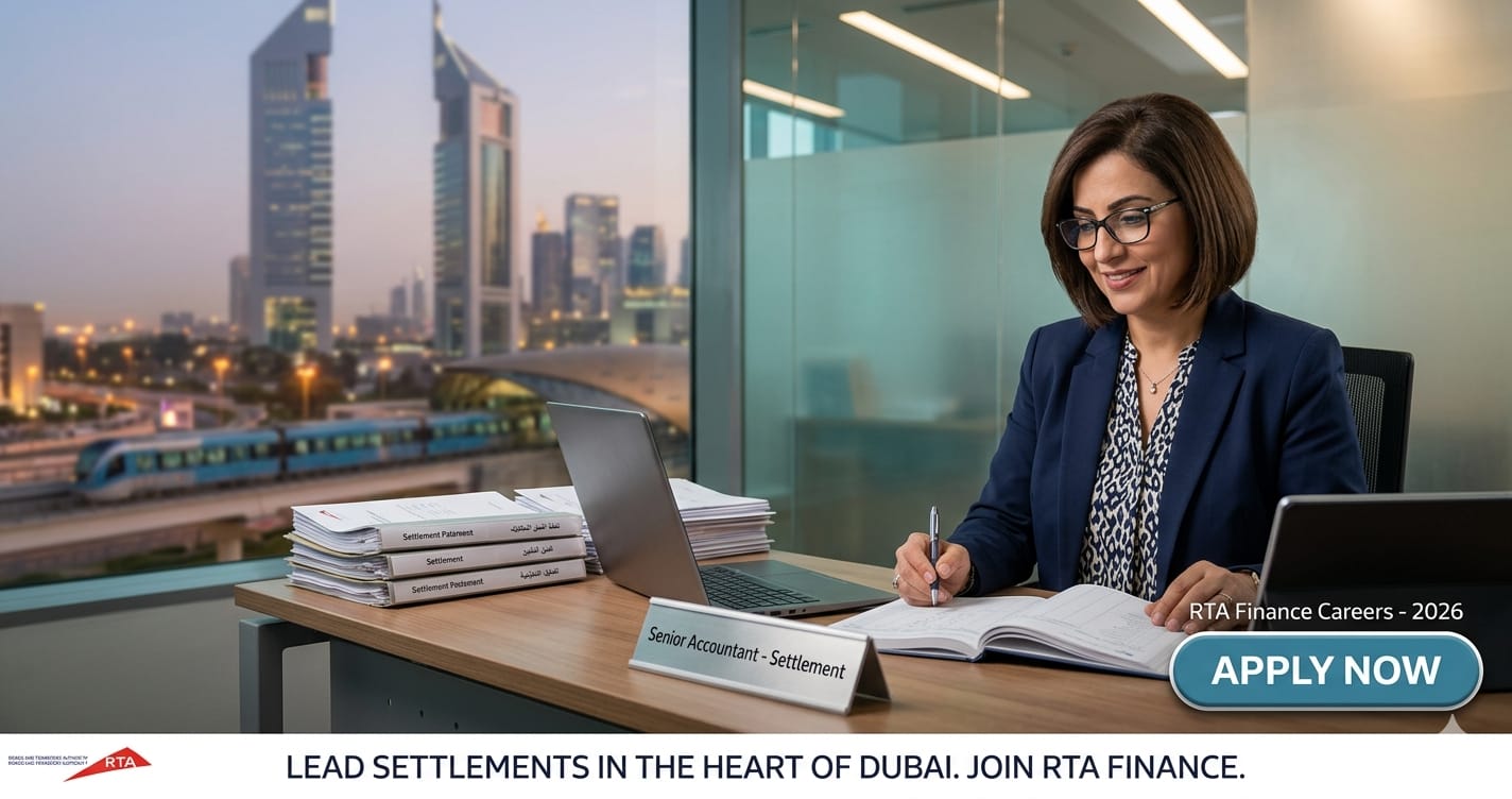 Powerful Senior Accountant Clearing Settlement Dubai UAE 2026 | RTA Finance Careers