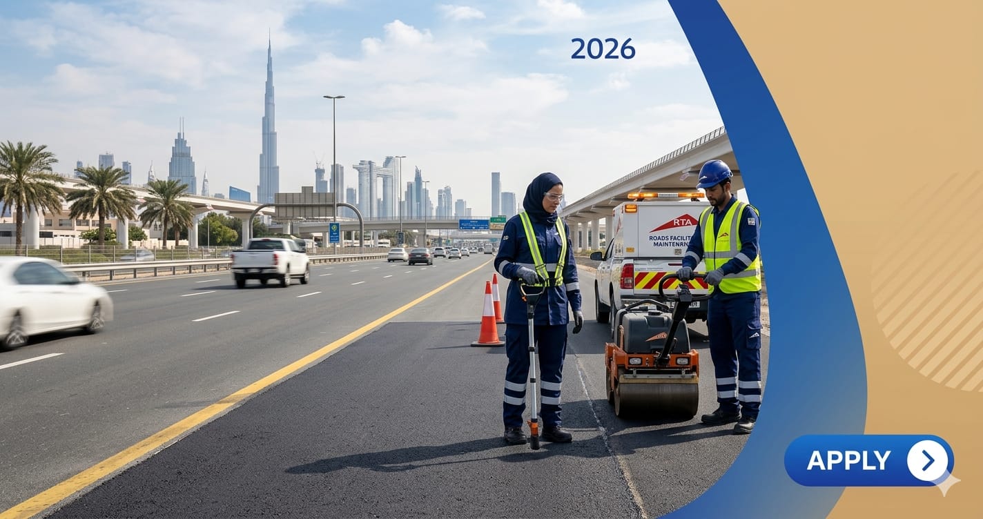 Outstanding Senior Officer Roads Facilities Maintenance Dubai UAE 2026 | RTA Careers