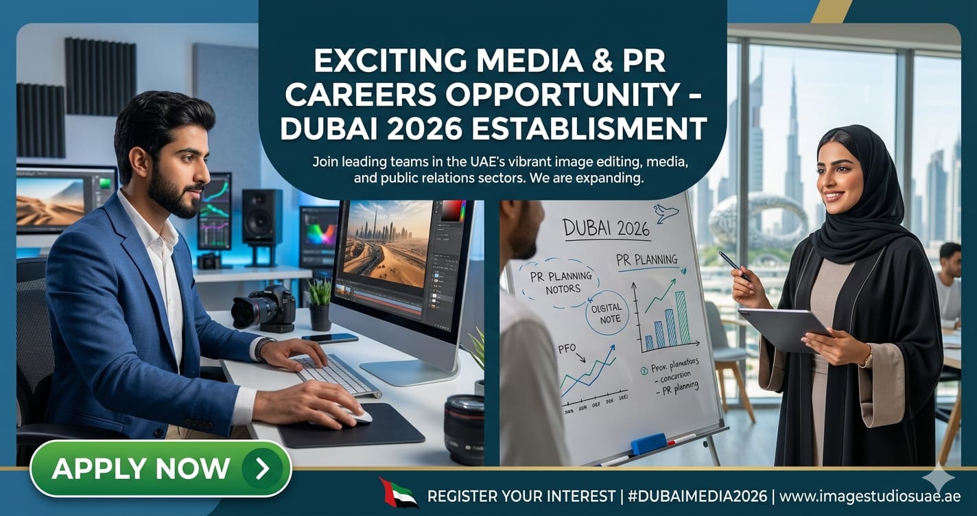 Amazing Editor Dubai Women Establishment UAE 2026 | Powerful Media & PR Career Opportunity