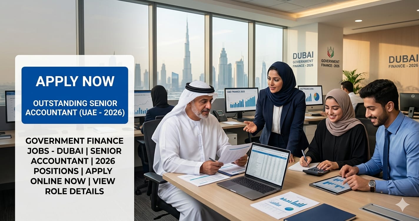 Outstanding Senior Accountant UAE 2026 | High-Paying Government Finance Career Opportunity