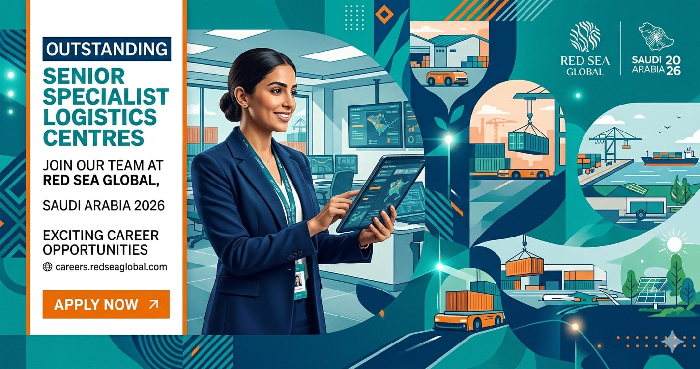 Outstanding Senior Specialist Logistics Centers Saudi Arabia 2026 | Red Sea Global Careers