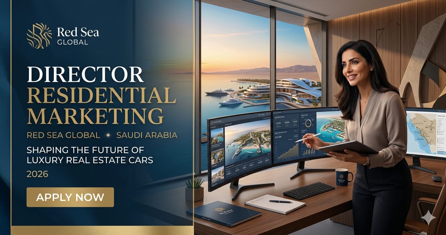Luxury Real Estate Marketing Director Saudi Arabia 2026 | Red Sea Global