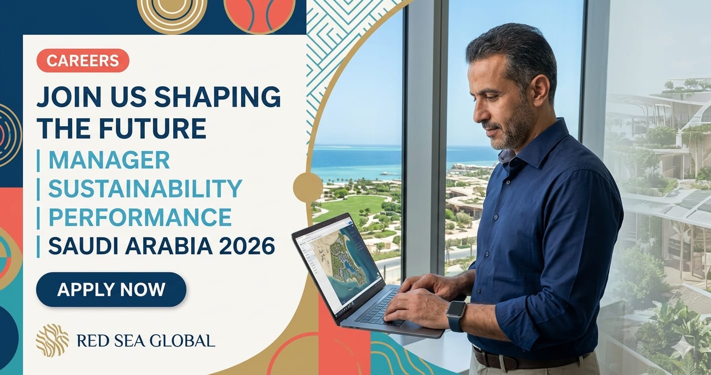 Outstanding Manager Sustainability Performance Saudi Arabia 2026 | Red Sea Global Careers
