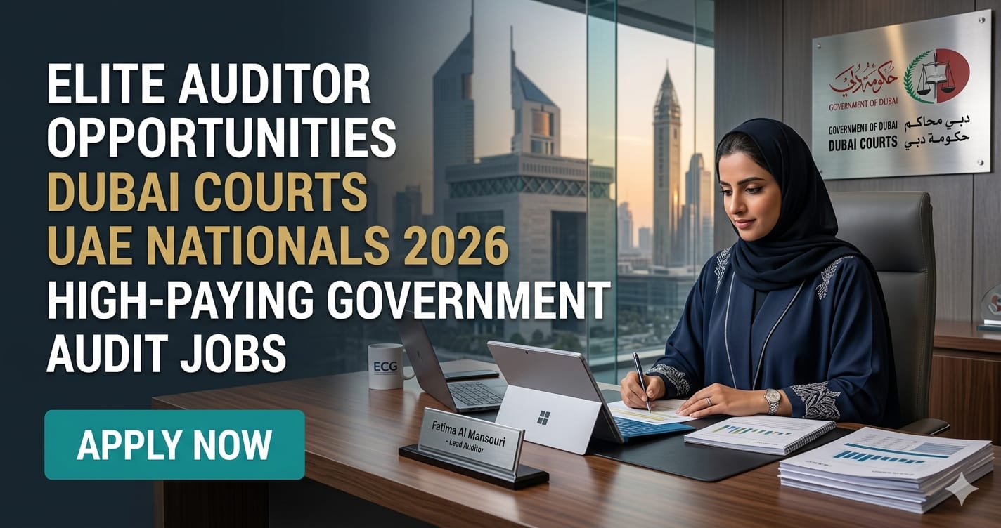 Amazing Auditor Dubai Courts UAE Nationals 2026 | Prestigious Government Audit Opportunity
