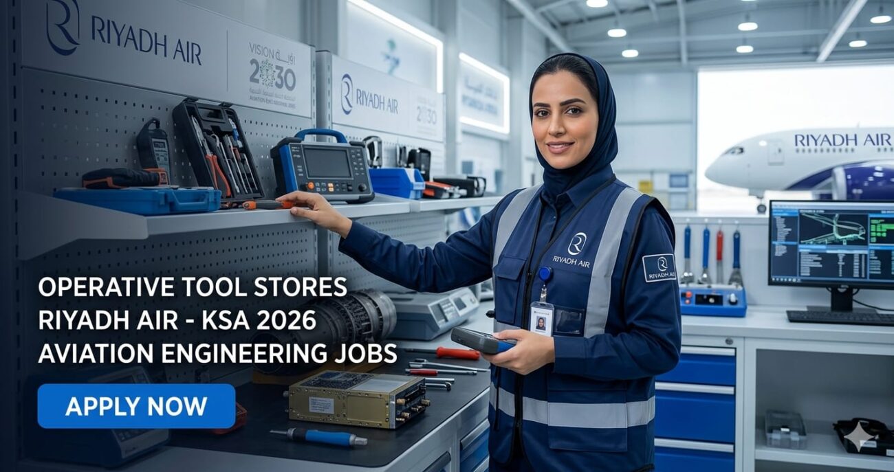 Powerful Operative Tool Stores Riyadh Air Saudi Arabia 2026 | Elite Engineering Job Opportunity
