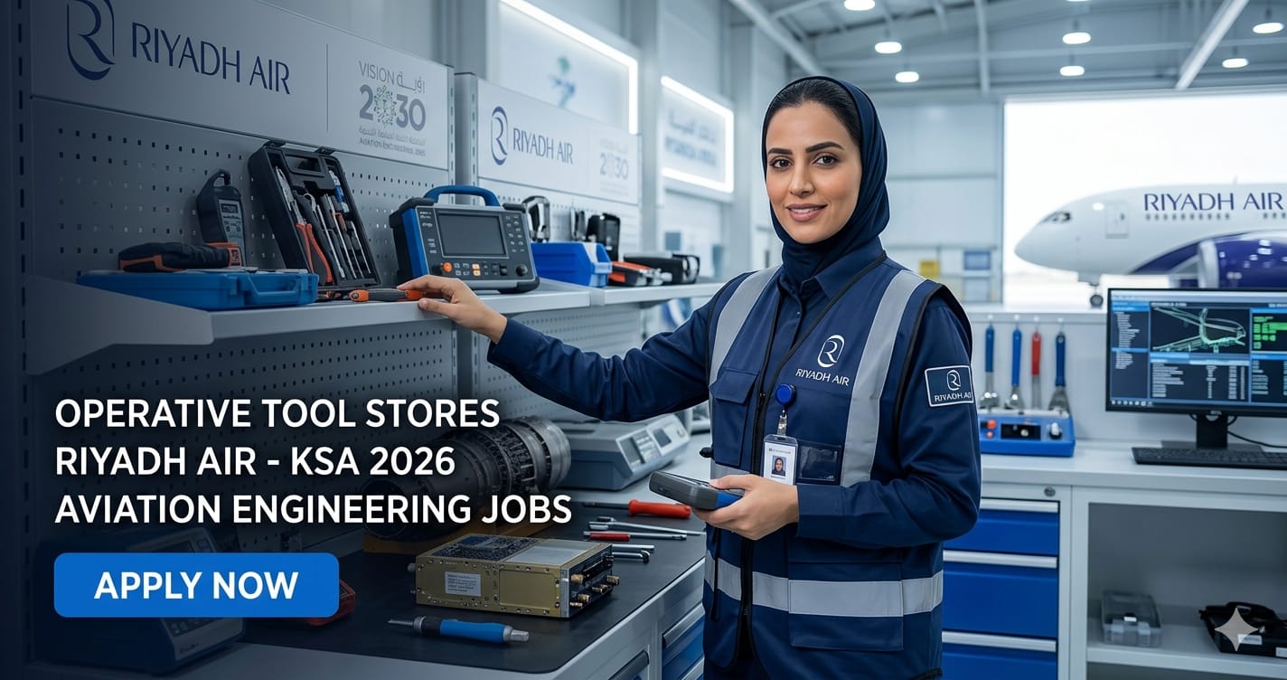 Powerful Operative Tool Stores Riyadh Air Saudi Arabia 2026 | Elite Engineering Job Opportunity