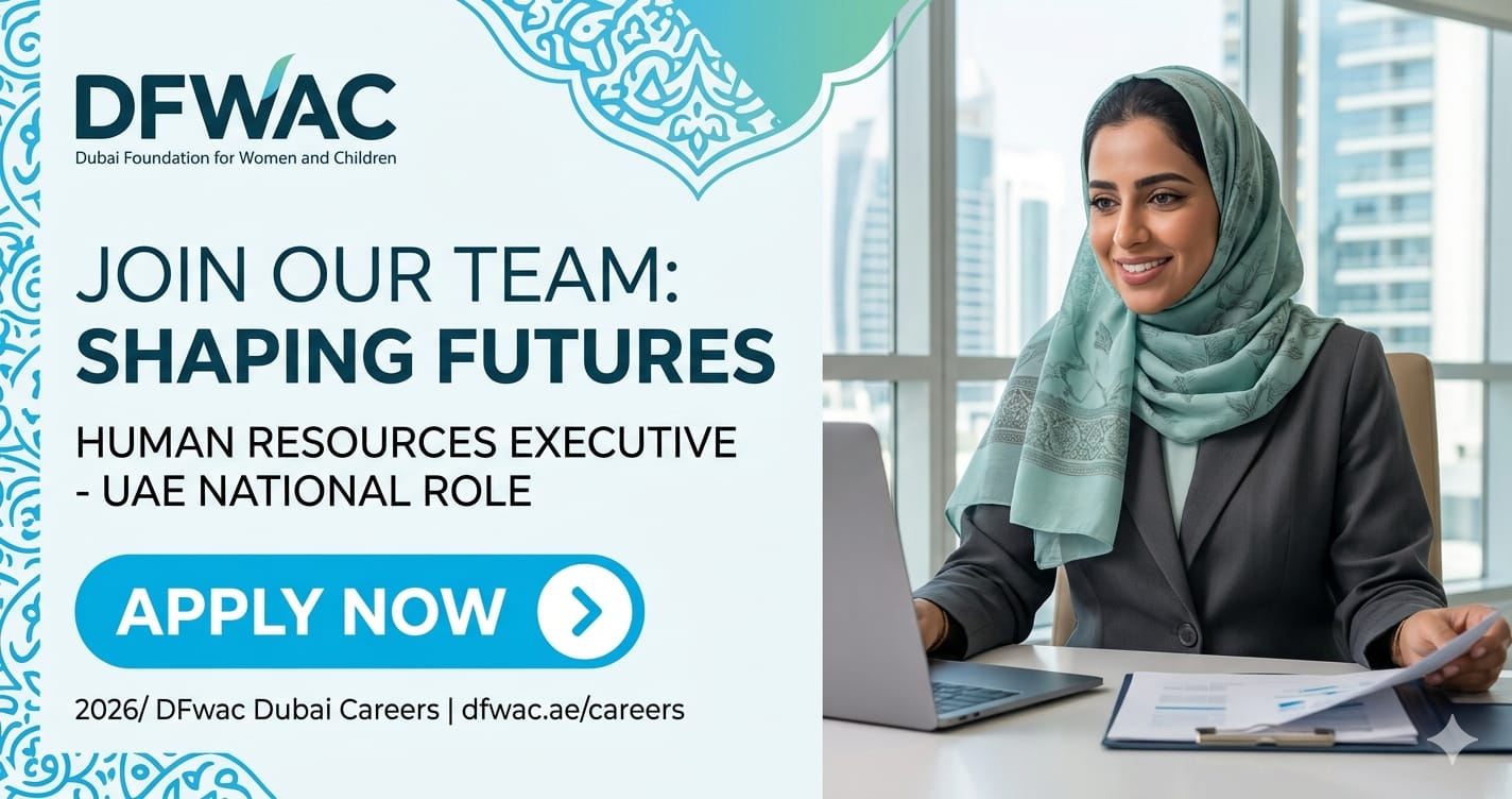 Remarkable Human Resources Executive UAE Nationals 2026 | High-Demand DFWAC Career