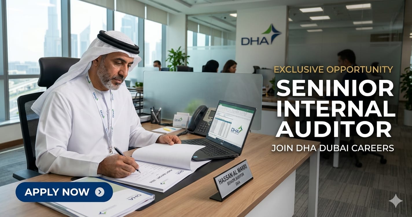 Amazing Senior Internal Auditor UAE National 2026 | Exclusive DHA Dubai Careers