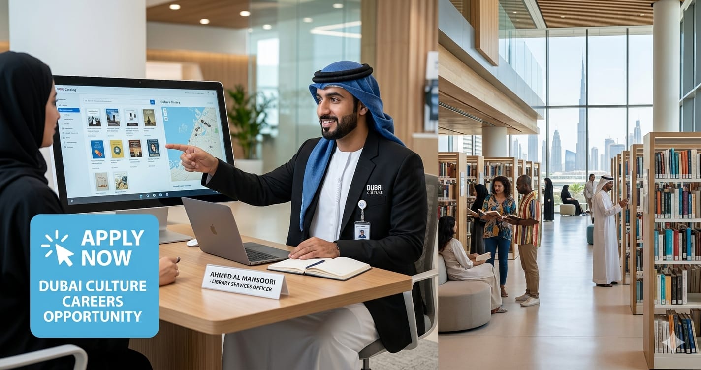 Excellent Library Services Officer UAE National 2026 | Dubai Culture Careers Opportunity