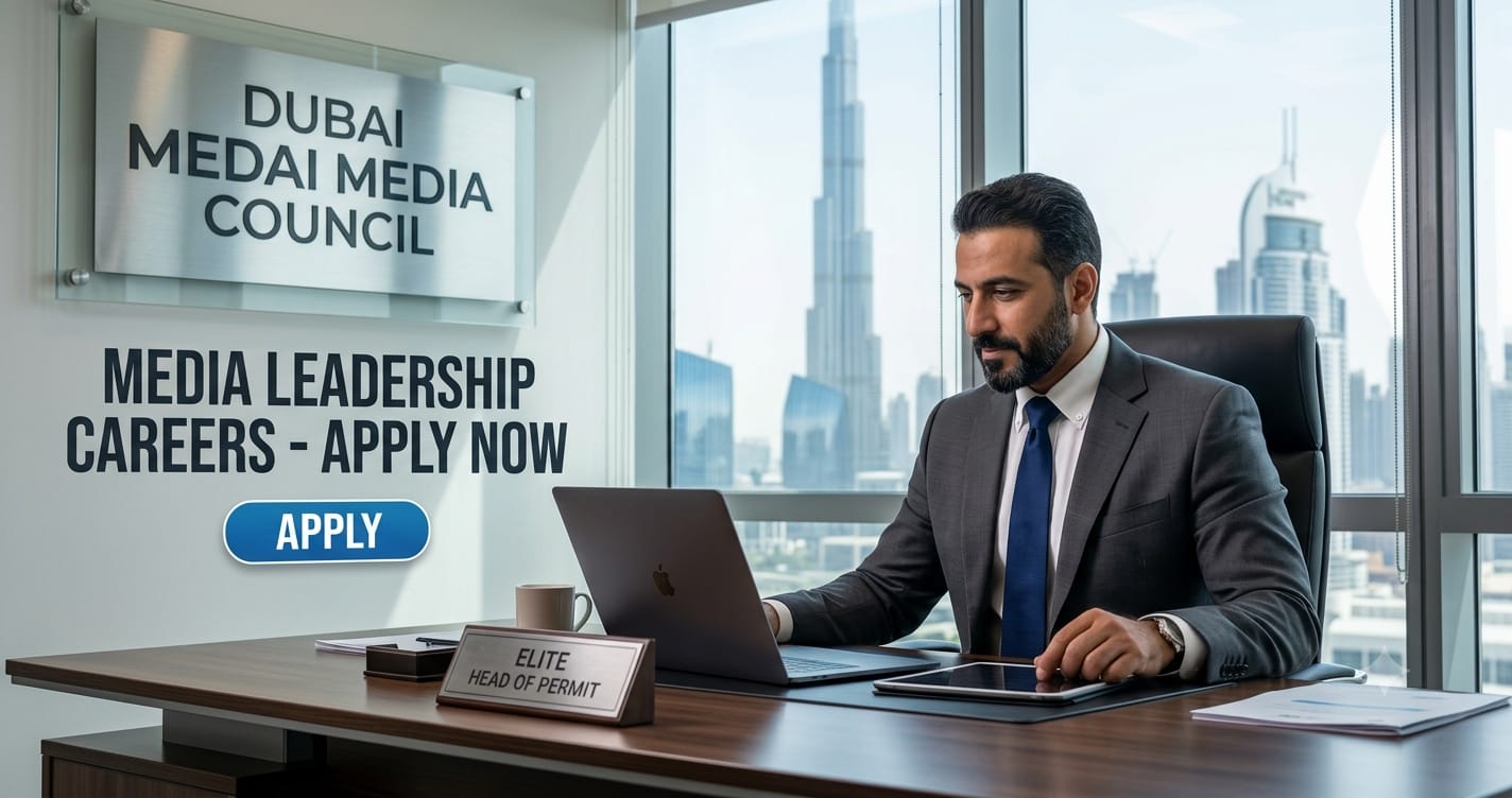 Elite Head of Permits Dubai Media Council 2026 | High-Paying Dubai Government Media Leadership Career