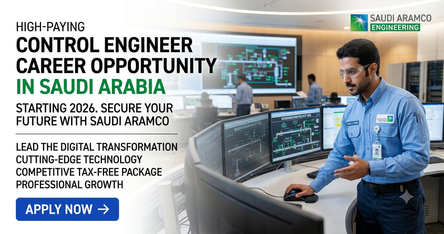 High-paying Corrosion Control Engineer Aramco 2026 | Saudi Aramco Engineering Career Opportunity