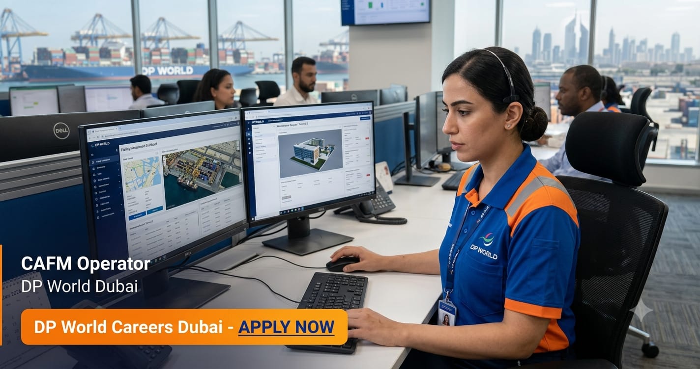 Excellent CAFM Operator DP World Dubai UAE 2026 | DP World Careers Dubai