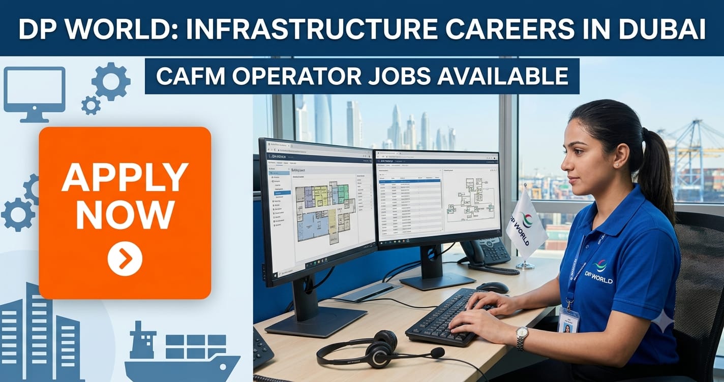 CAFM Operator Jobs in Dubai | DP World Infrastructure Careers