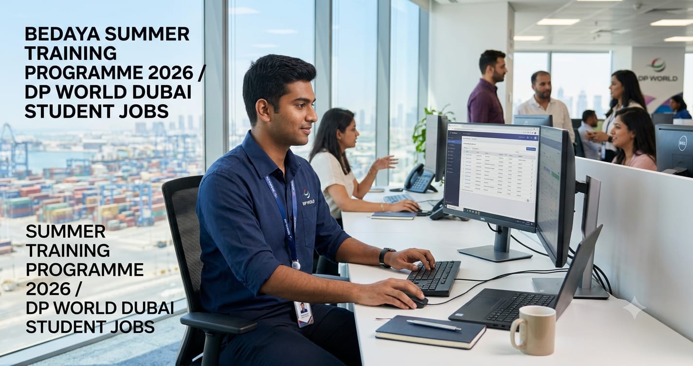 Bedaya Summer Training Programme 2026 | DP World Dubai Student Jobs
