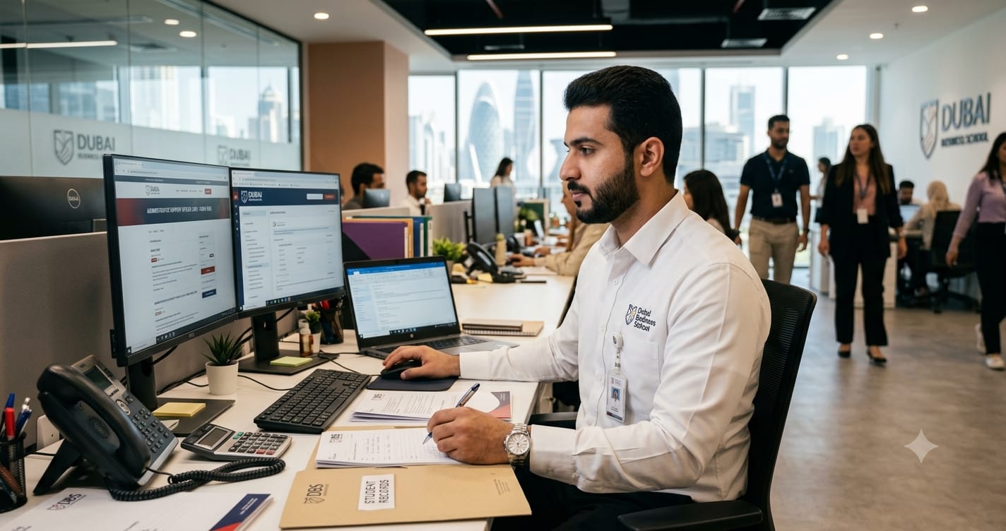 Administrative Support Officer Jobs in Dubai 2026 | Dubai Business School