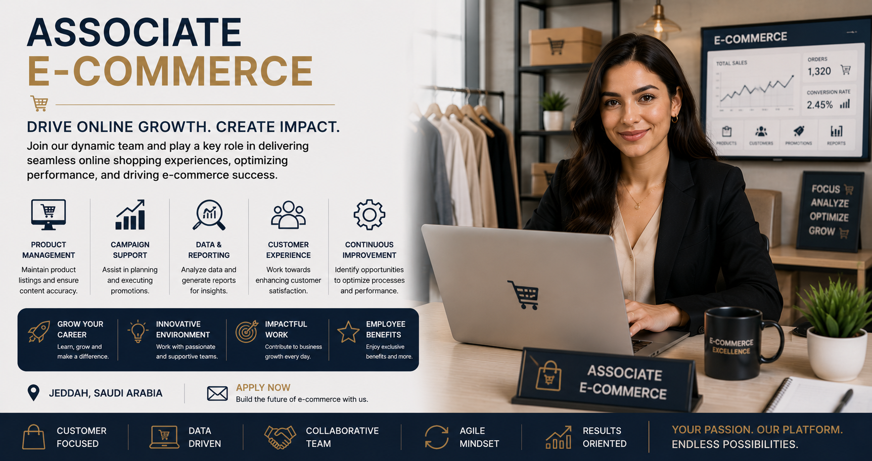 Associate – E-Commerce