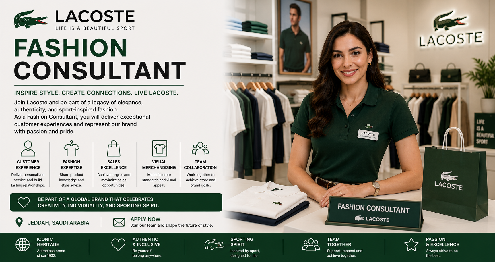 Fashion Consultant – Lacoste