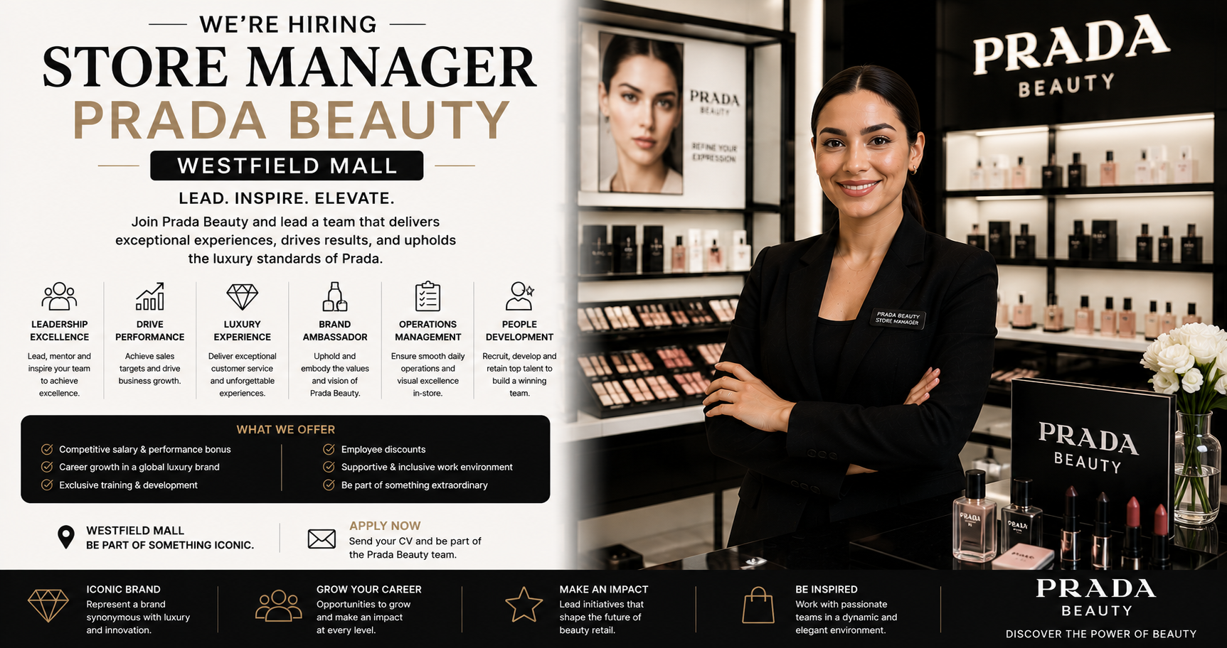Store Manager Prada Beauty – Westfield Mall