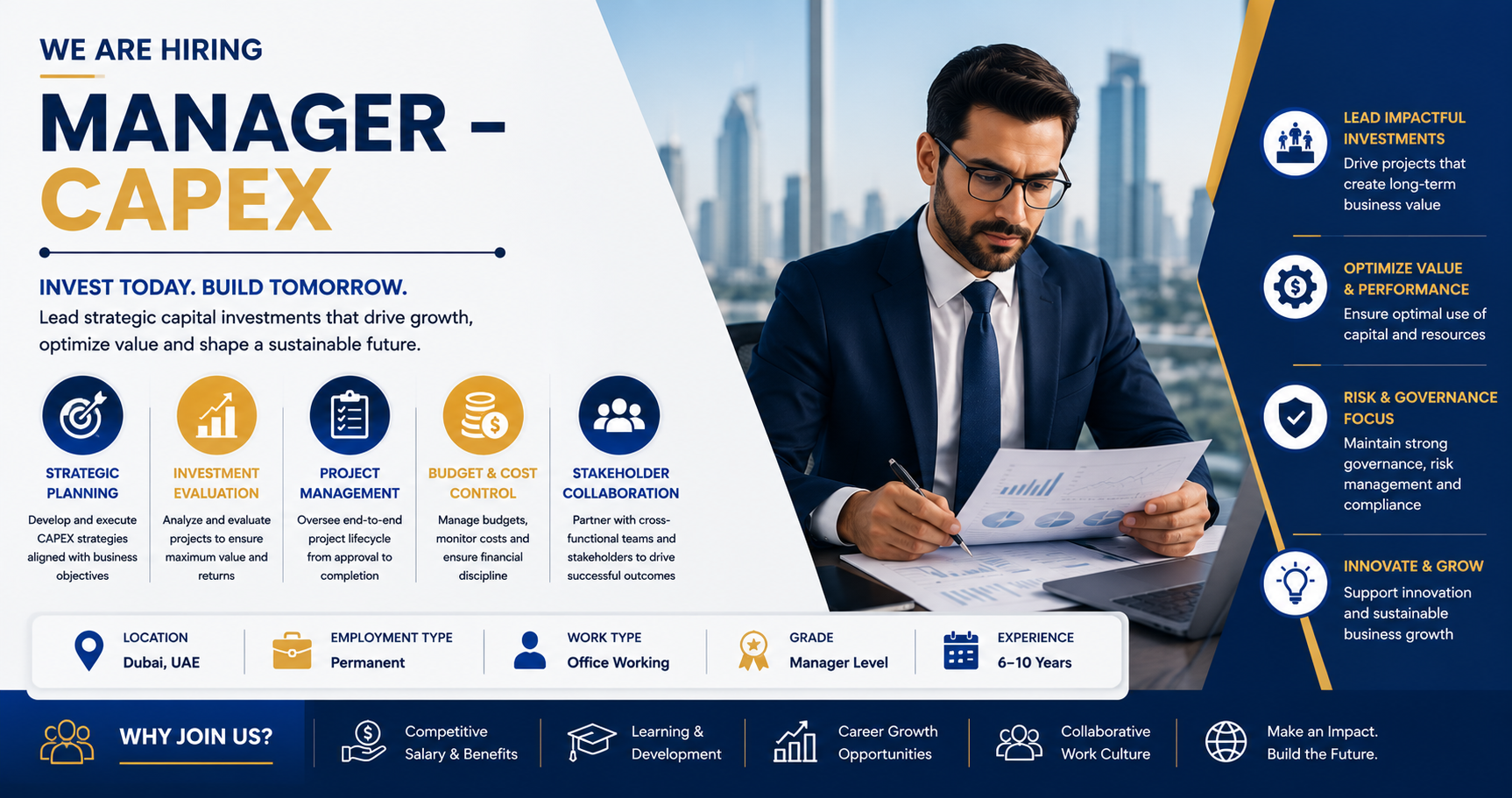 Manager – CAPEX