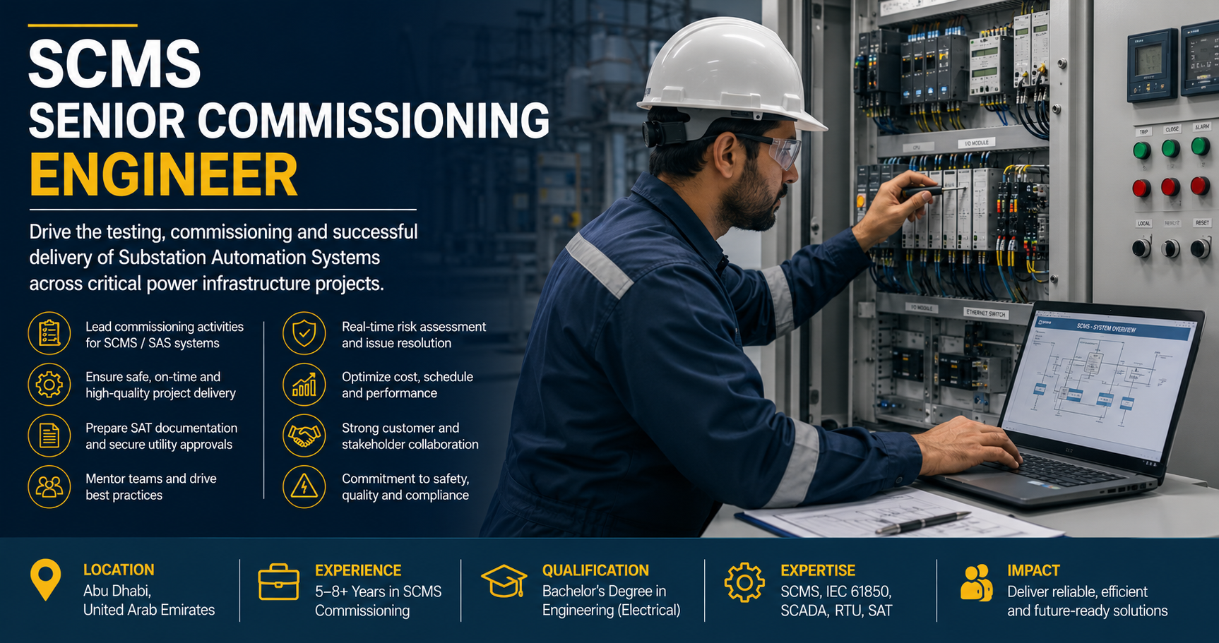 SCMS Senior commissioning Engineer