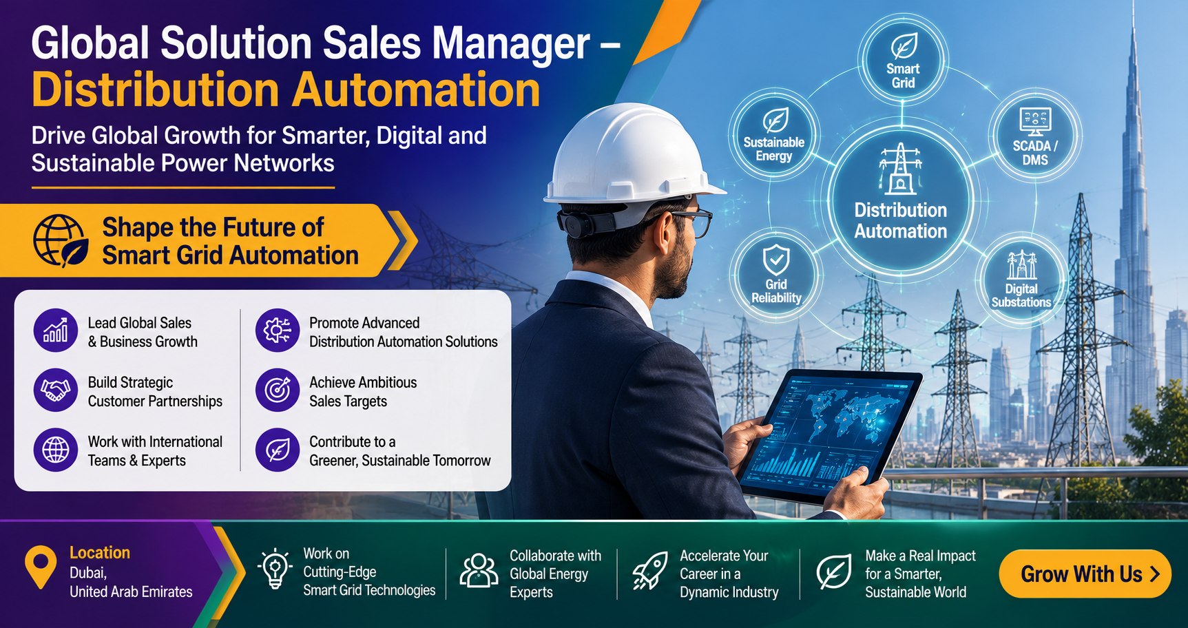 Global Solution Sales Manager – Distribution Automation