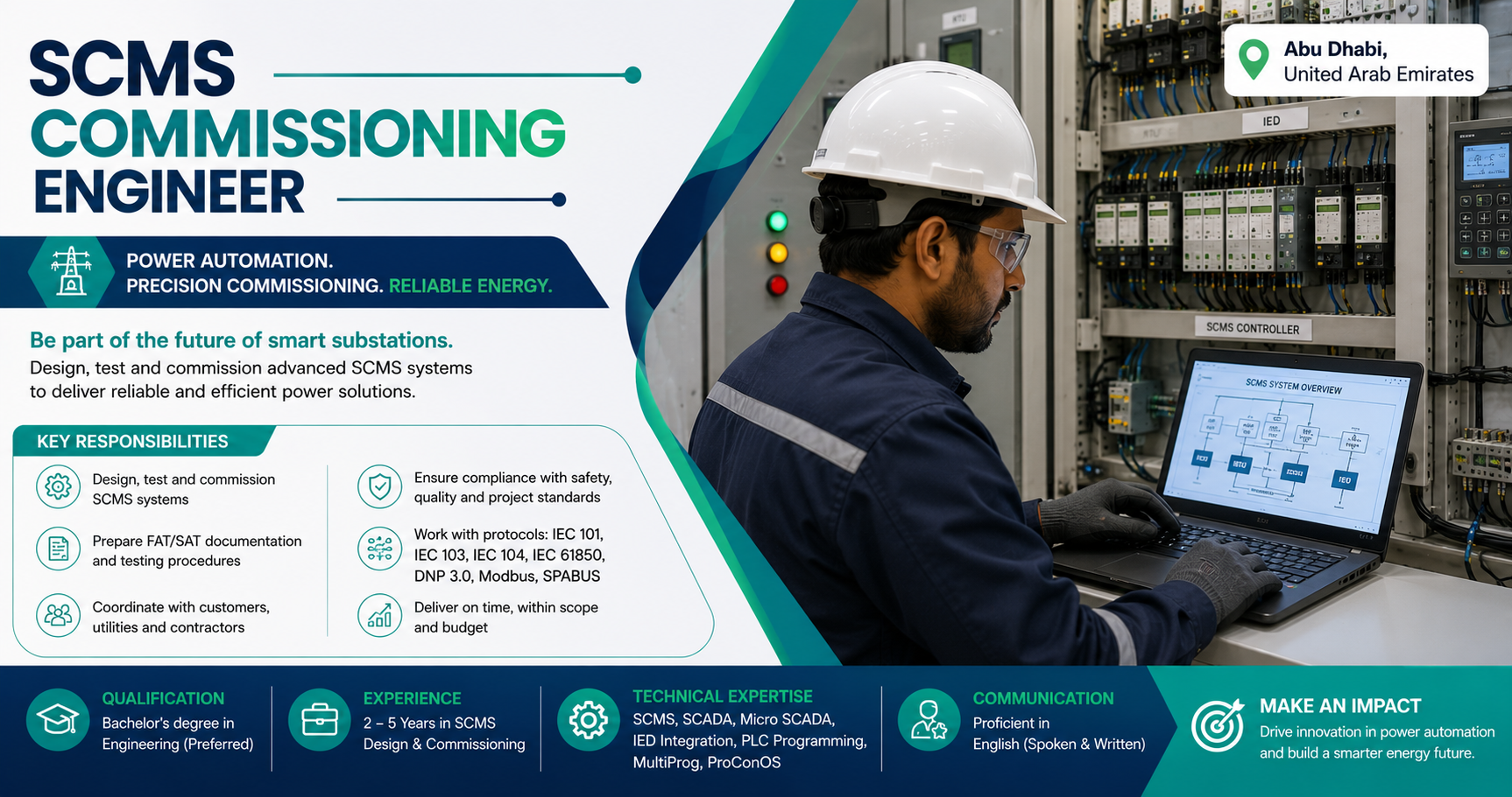 SCMS Commissioning Engineer