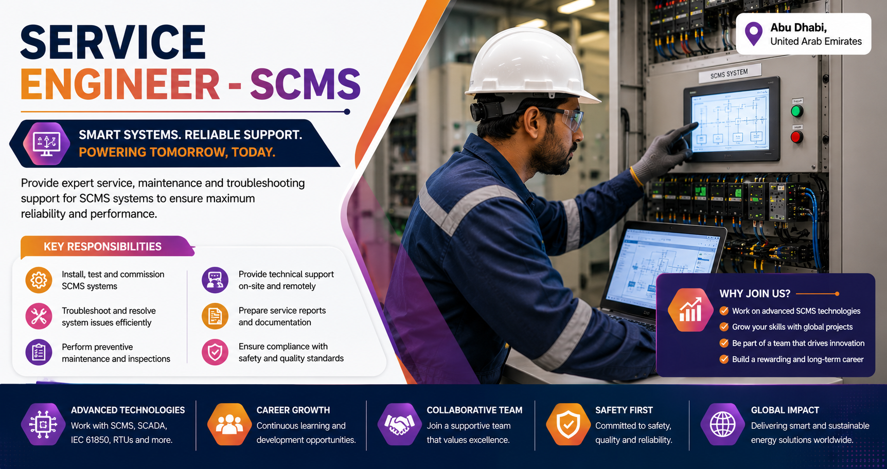 Service Engineer – SCMS