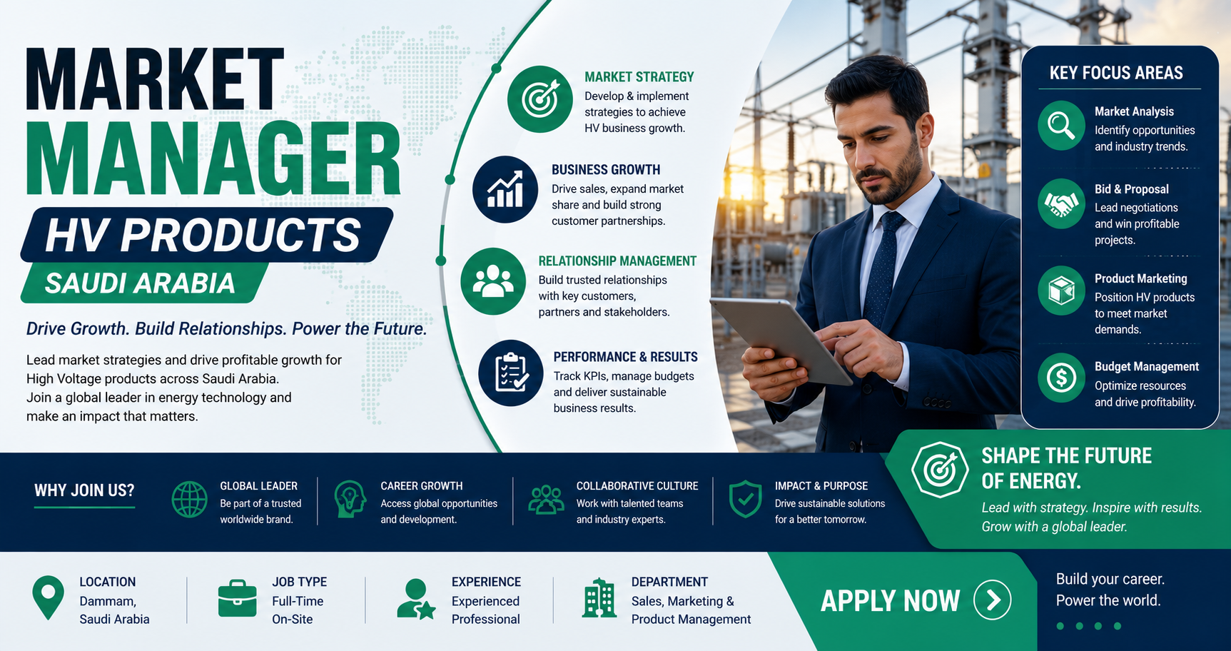 Market Manager HV Products Saudi Arabia