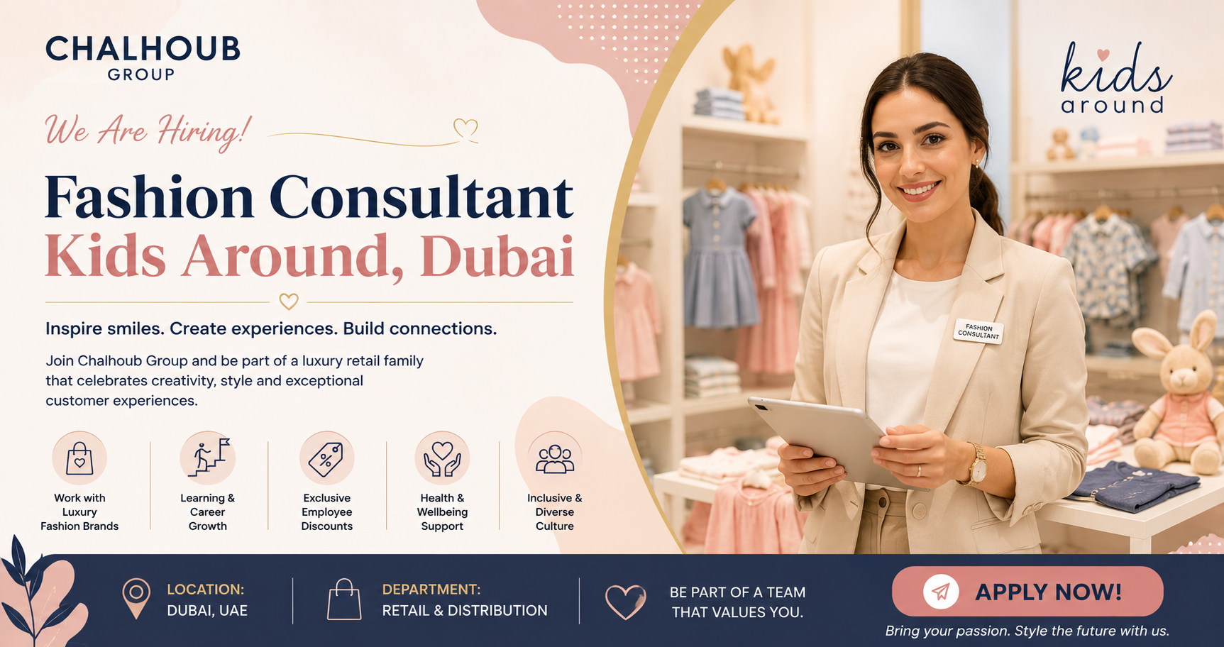Fashion Consultant – Kids Around, Dubai