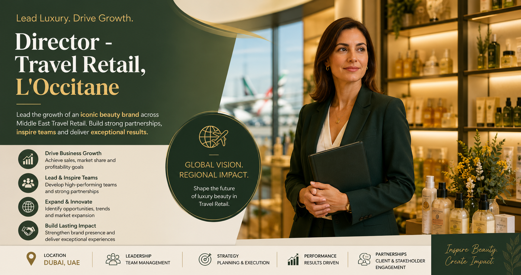 Director – Travel Retail, L’Occitane