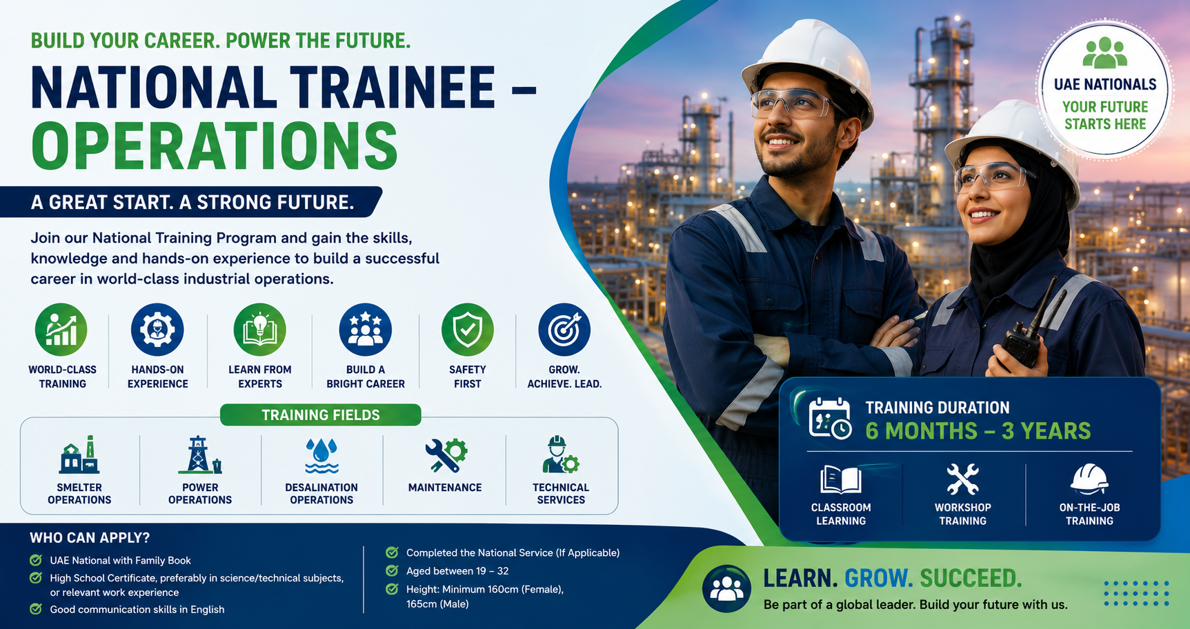 National Trainee – Operations