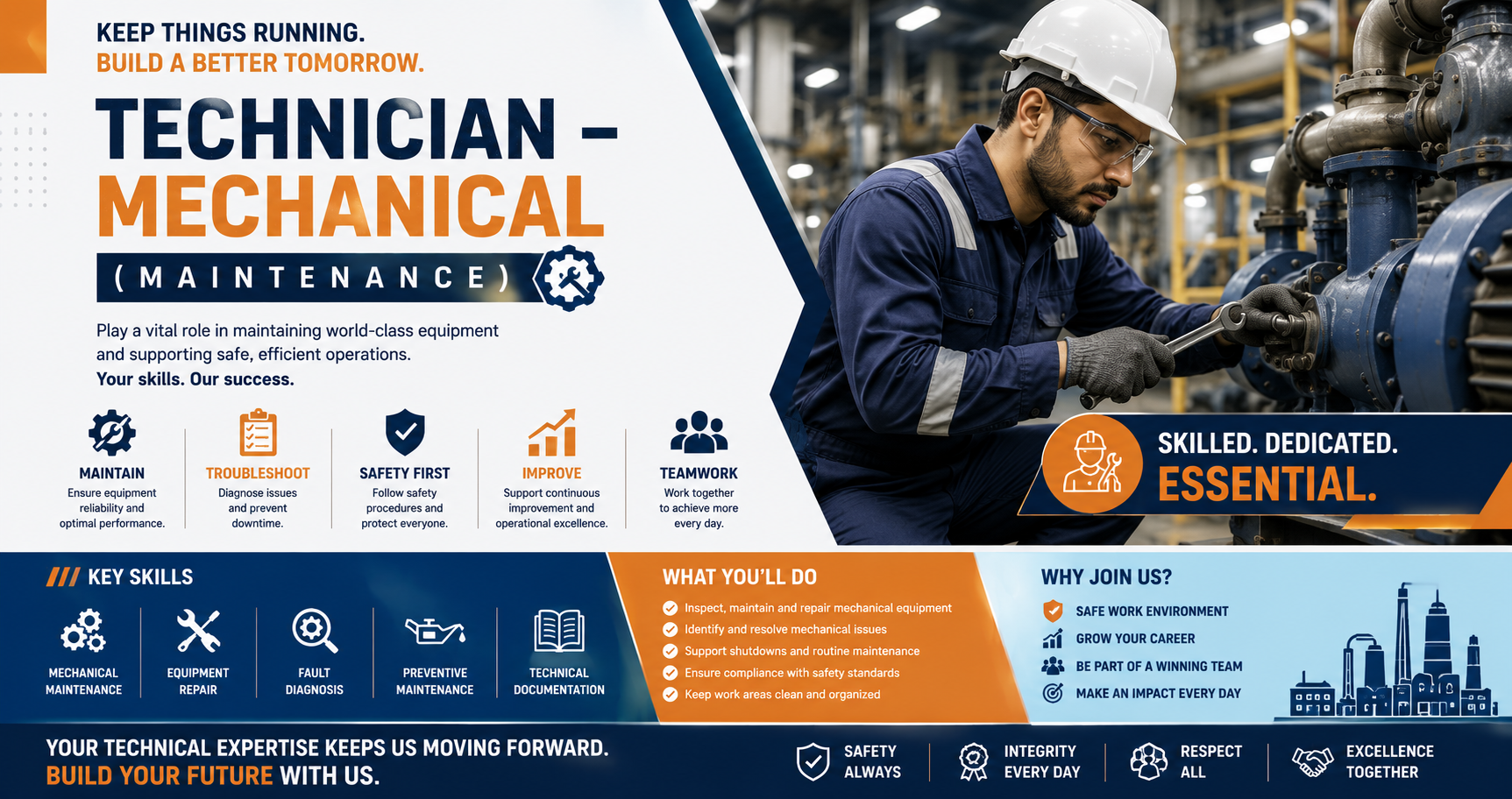 Technician – Mechanical (Maintenance)