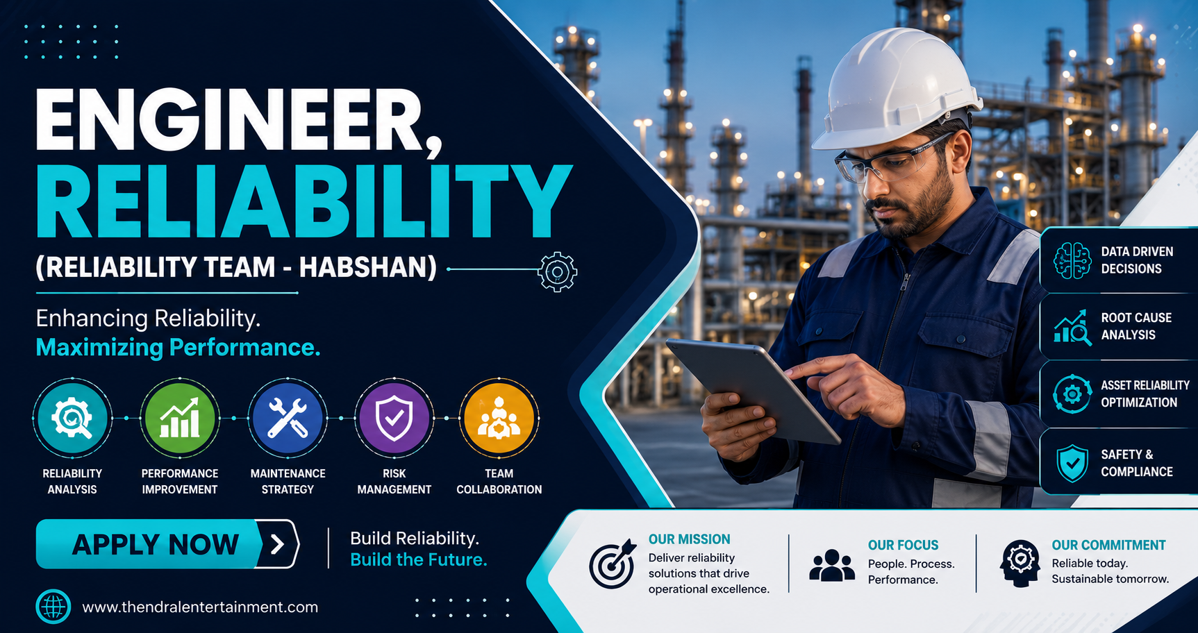 Engineer, Reliability (Reliability Team – Habshan)