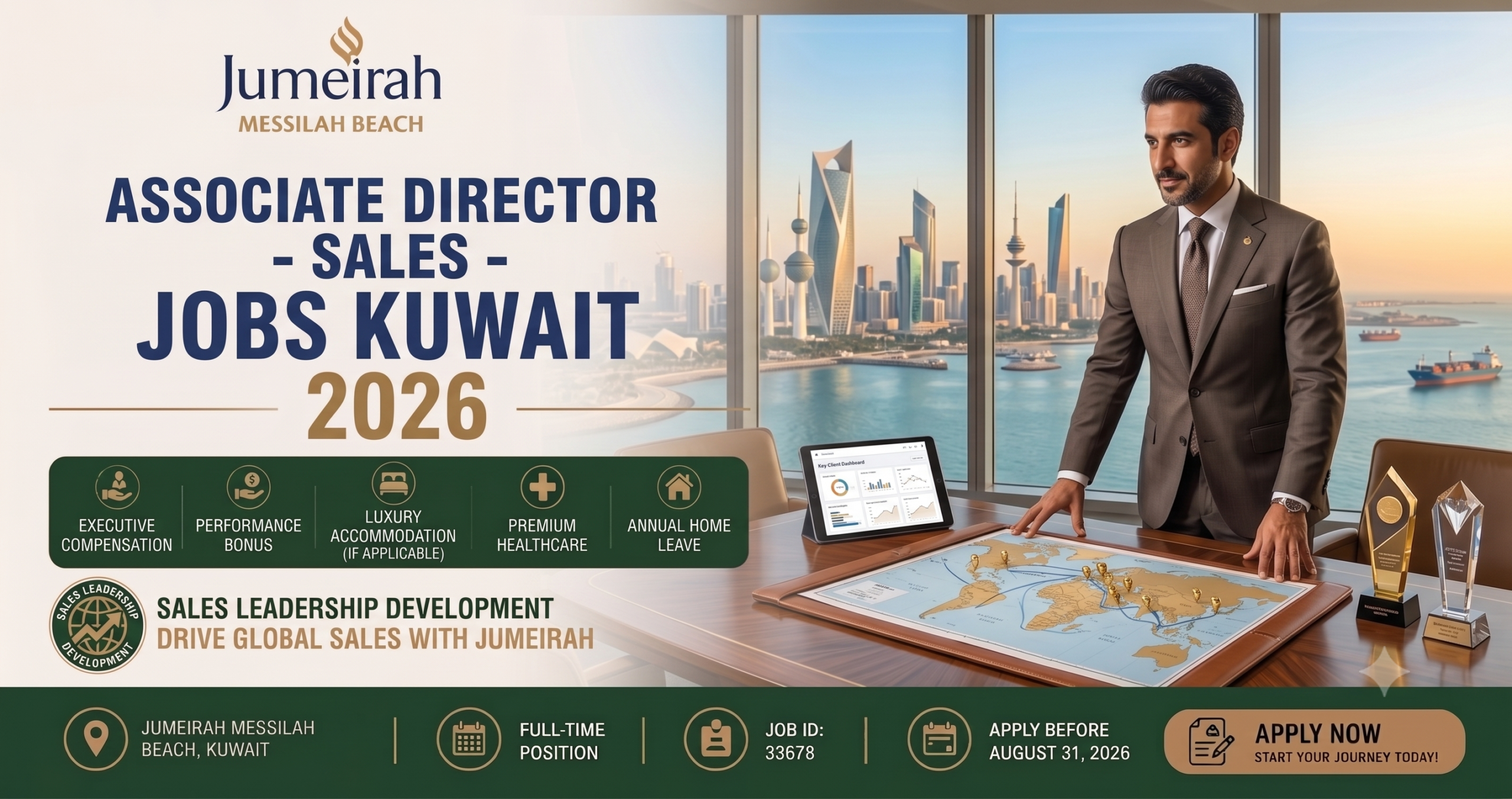 Associate Director – Sales – Jumeirah Messilah Beach