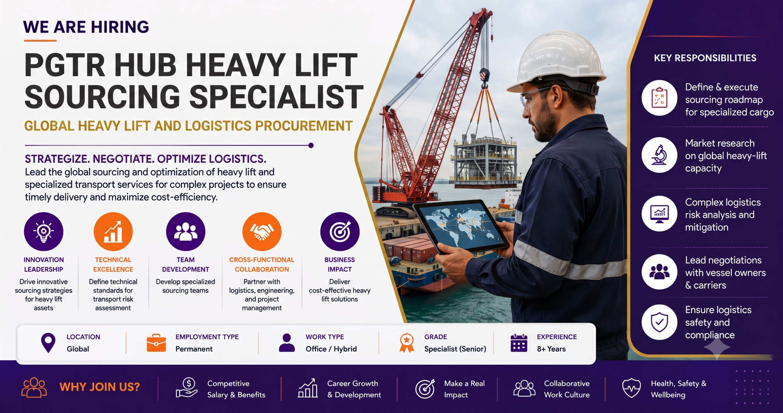PGTR HUB Heavy Lift Sourcing Specialist