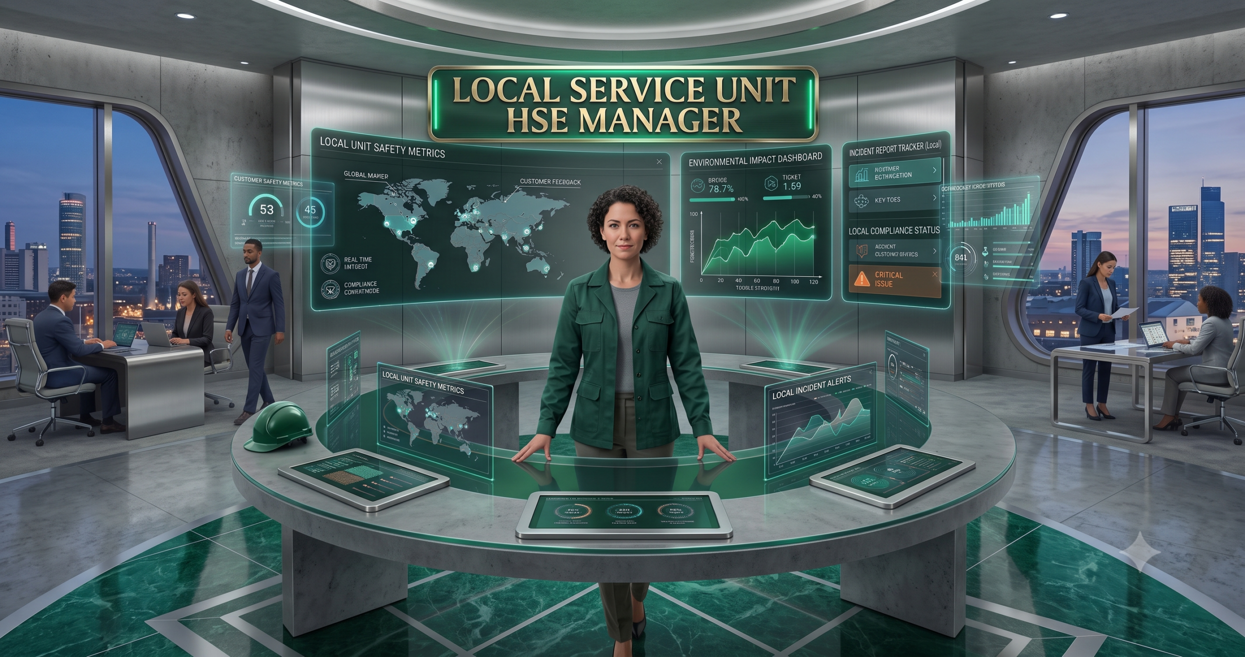Local Service Unit HSE Manager