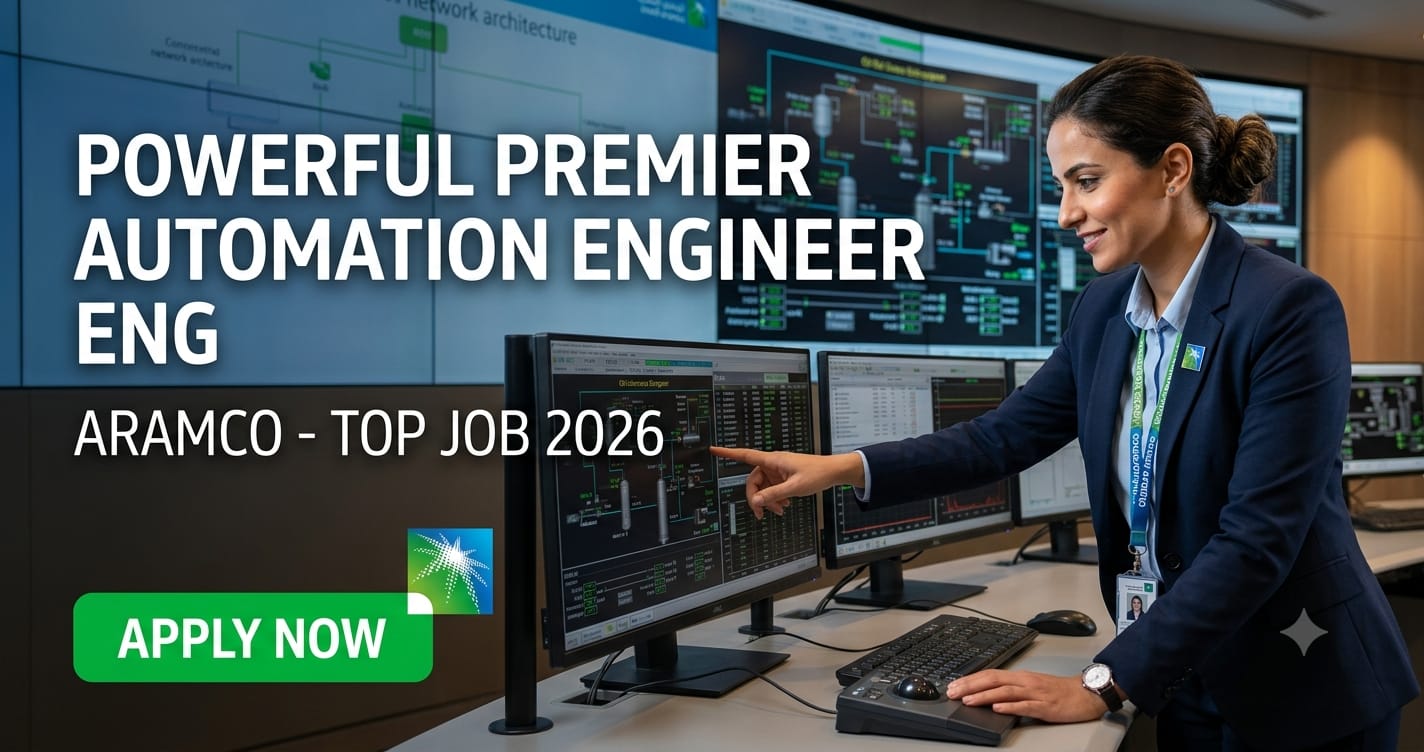 Premier Automation Engineer Aramco – Top Engineering Job in Saudi Arabia 2026