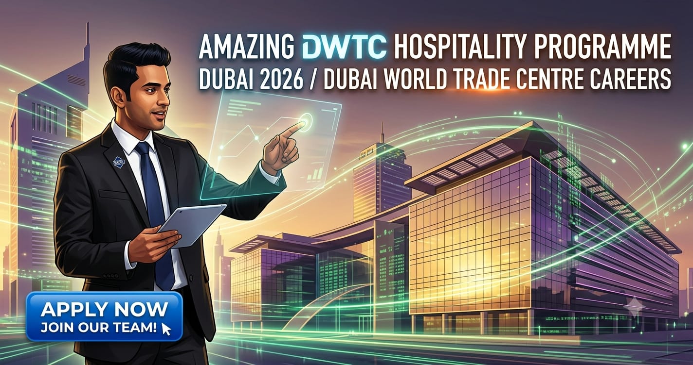 DWTC Hospitality Programme Dubai 2026 – Prestigious Dubai World Trade Centre Career